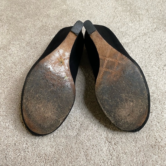 Gwen Stefani L.A.M.B. “Plum” Wedge Heels - 6.5 - Picture 11 of 16